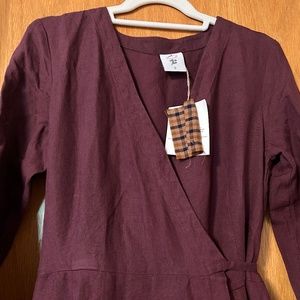 Son de flor size small wrap dress